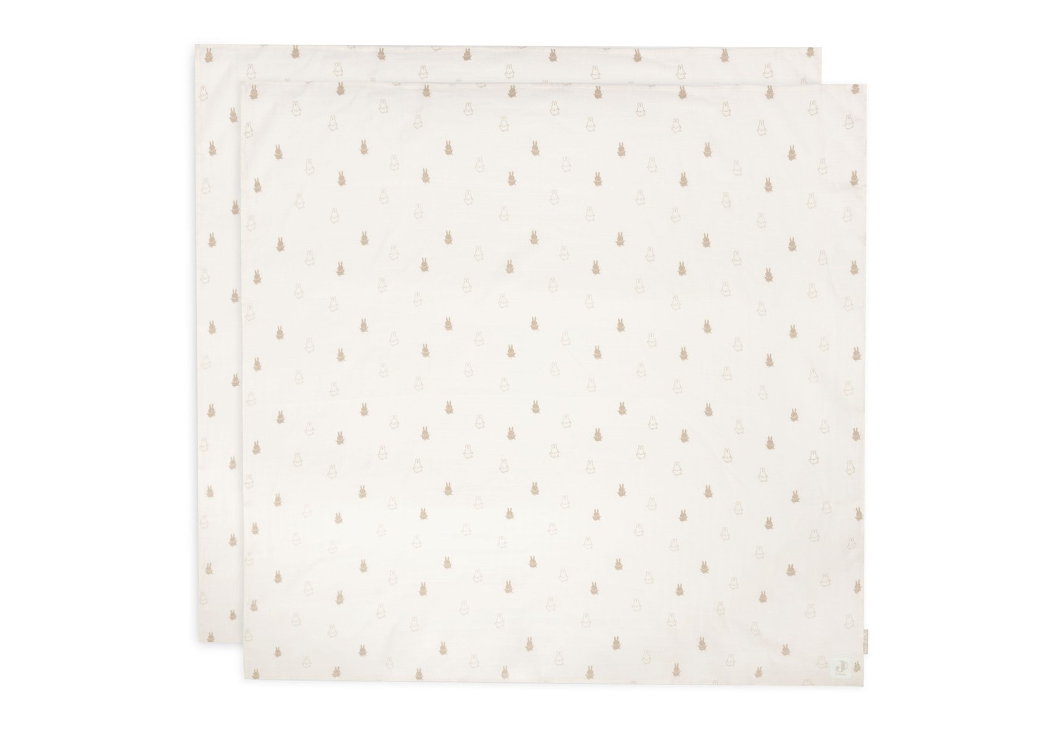 Hydrofiele Doek Large 115x115cm Happy Miffy - Nougat