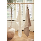 Hydrofiele Doek Large 115x115cm Happy Miffy - Nougat