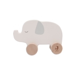 Houten Olifant Op Wielen - Jungle Jambo