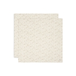 Hydrofiele Doek Groot met Dierenprint - Nougat - 2 Stuks