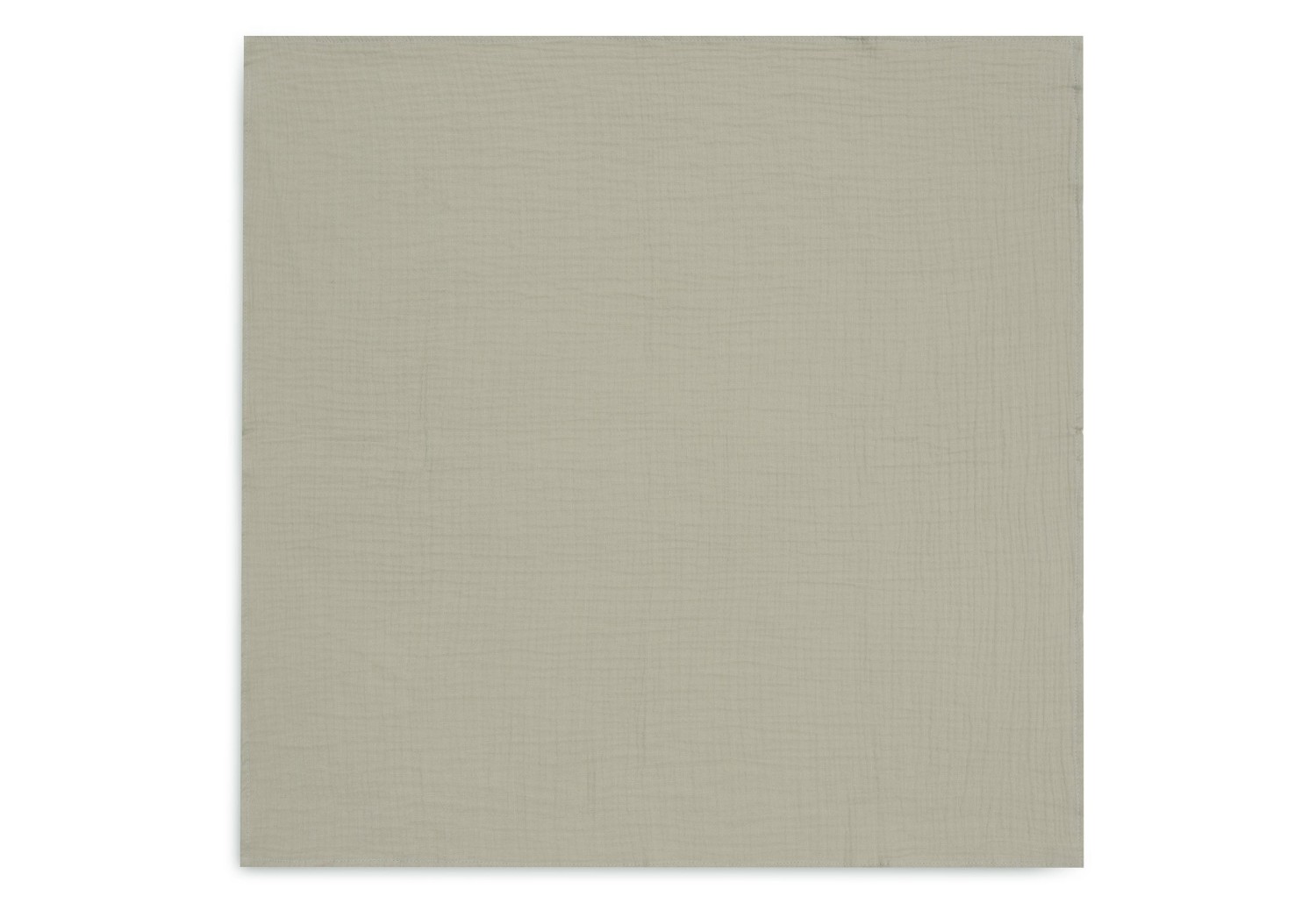 Hydrofiele Doek 70x70cm - Olive Green/Ivory - 4 Stuks