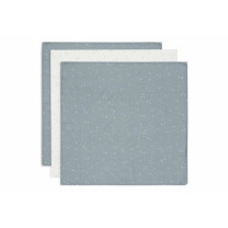 Hydrofiele Doek Small Twinkling - Sea Green - 3 Stuks