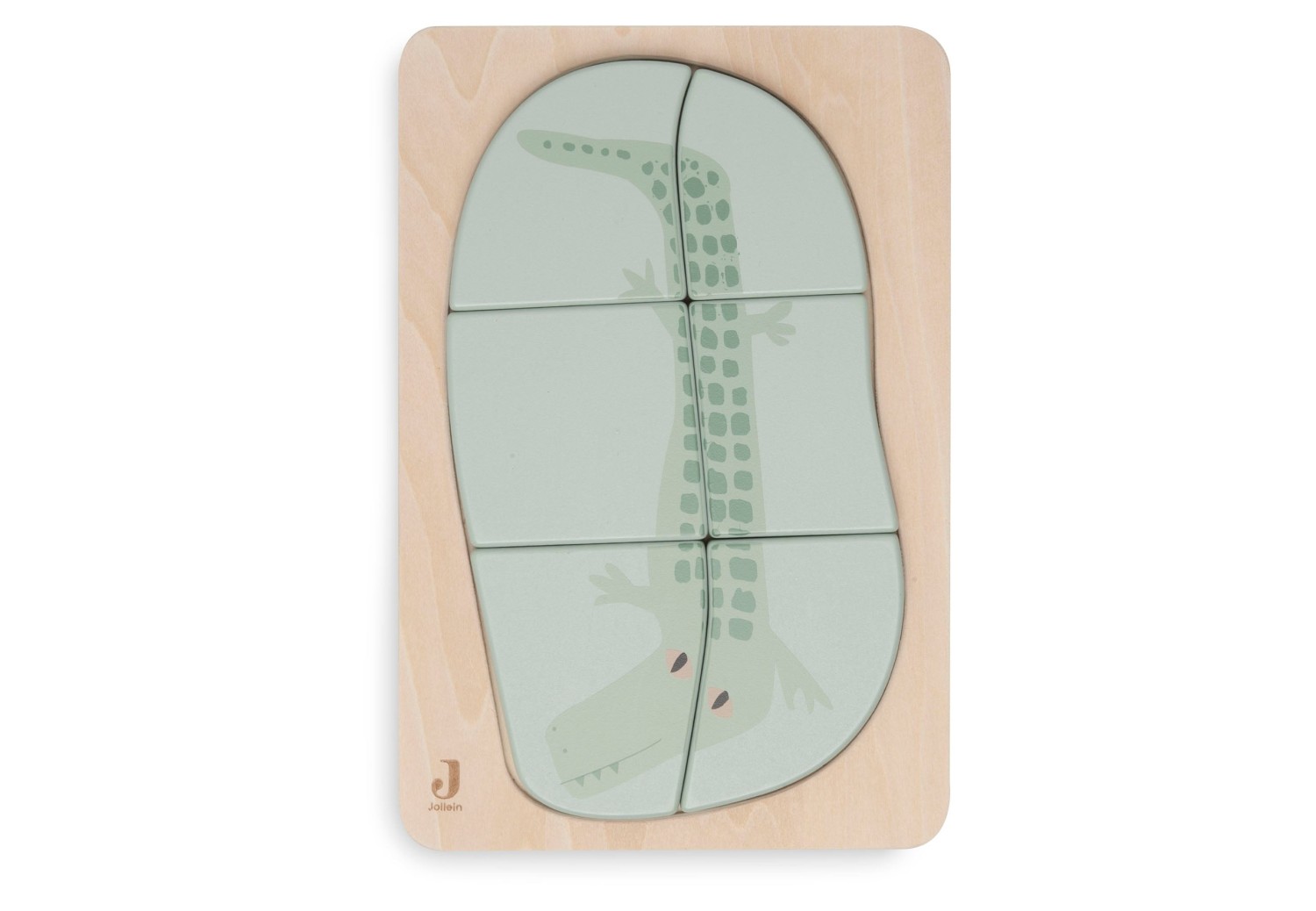 Houten Puzzel Jungle Jambo - Croco