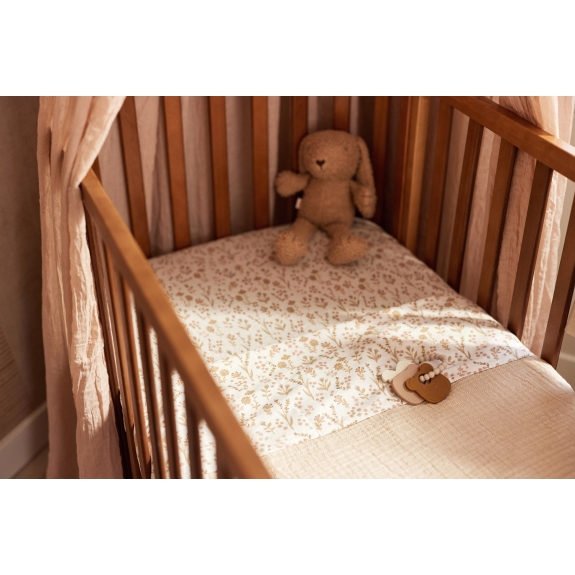 Nieuwe Collectie Lakentje Wieg 75x100cm - Bloomy