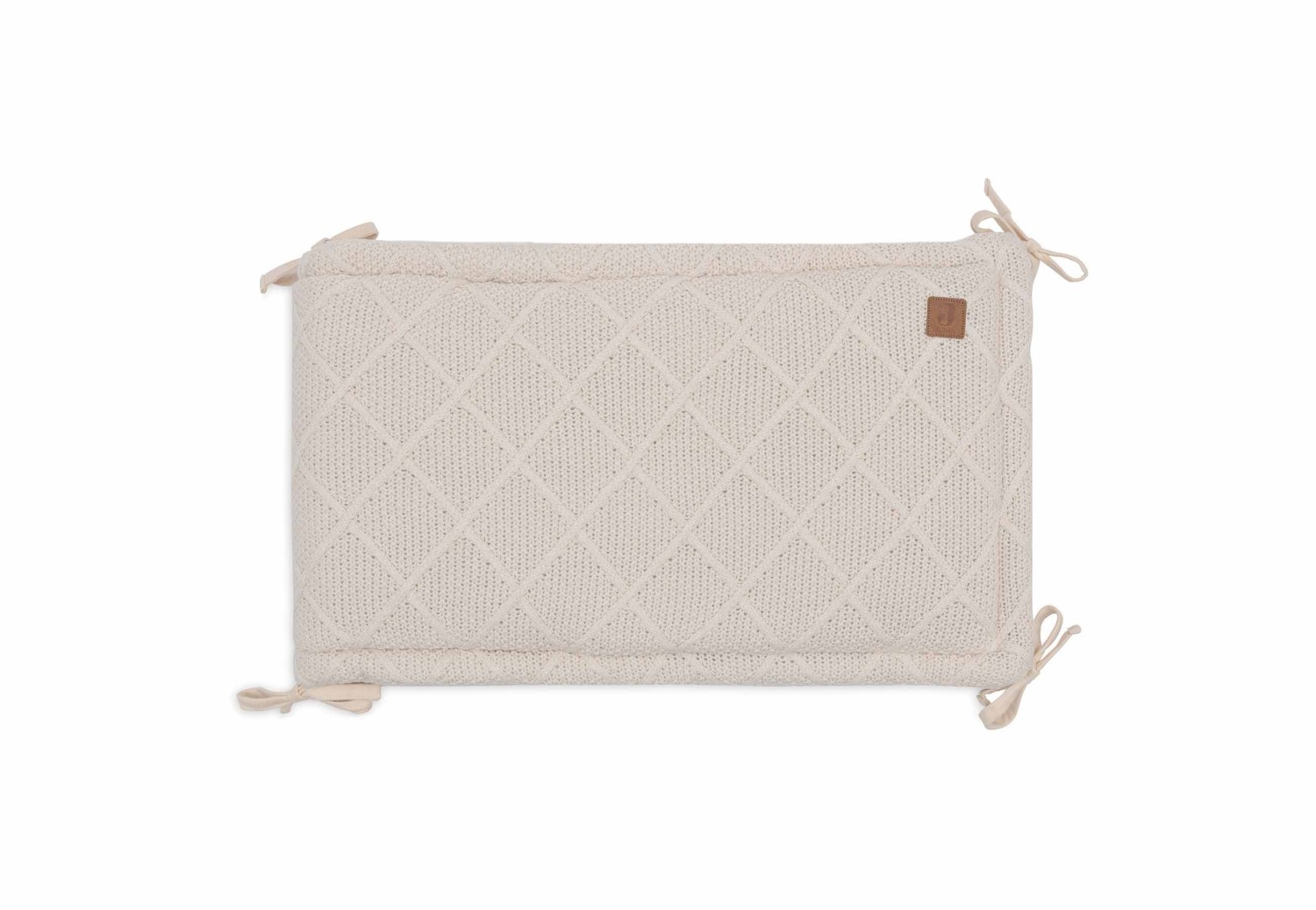 Zachte Gebreide Boxbumper - Oatmeal - afbeelding 2