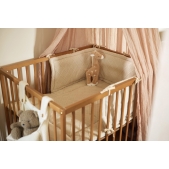 Jollein - Zachte Gebreide Boxbumper - Oatmeal