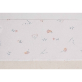 Jollein - Laken Ledikant 120x150cm - Lovely Birds