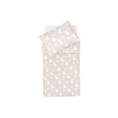 Dekbedovertrek met sloop 100x140cm MiffySnuffy - Nougat