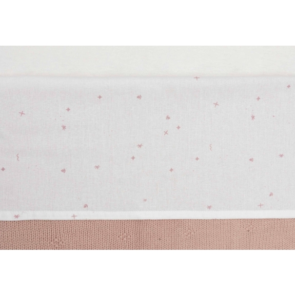 Jollein - Lakentje Ledikant Twinkling Wild Rose