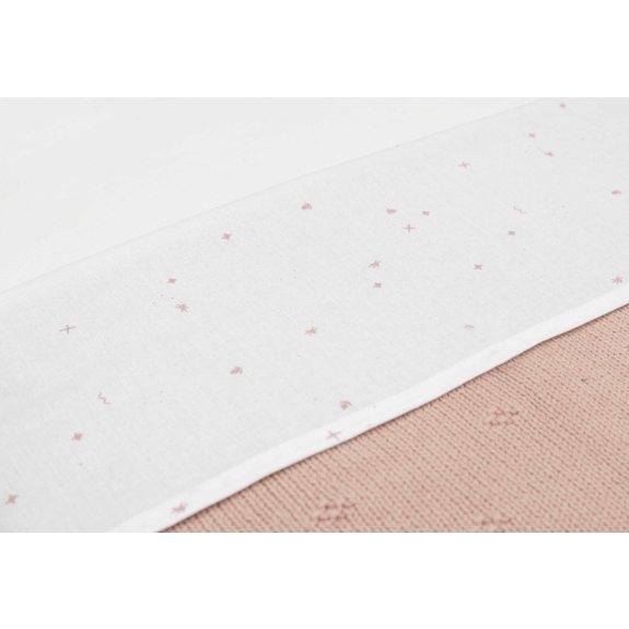 Jollein - Lakentje Ledikant Twinkling Wild Rose