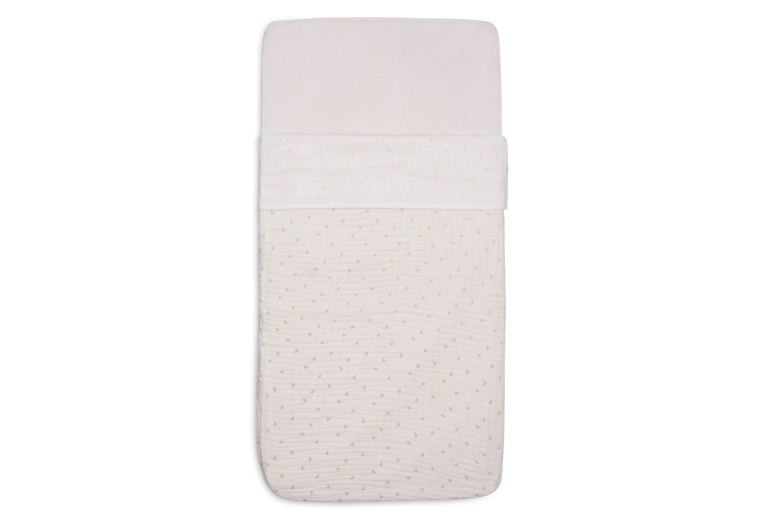 Laken Wieg Slub - Ivory