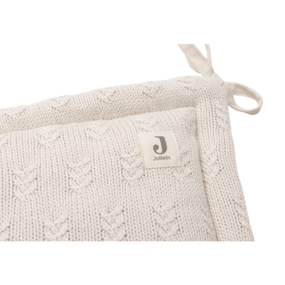 Jollein - Boxbumper 180x30cm Grain Knit - Oatmeal