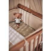 Jollein - Boxbumper 180x30cm Grain Knit - Oatmeal