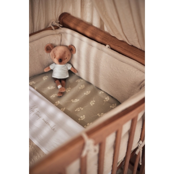 Jollein - Boxbumper 180x30cm Grain Knit - Oatmeal