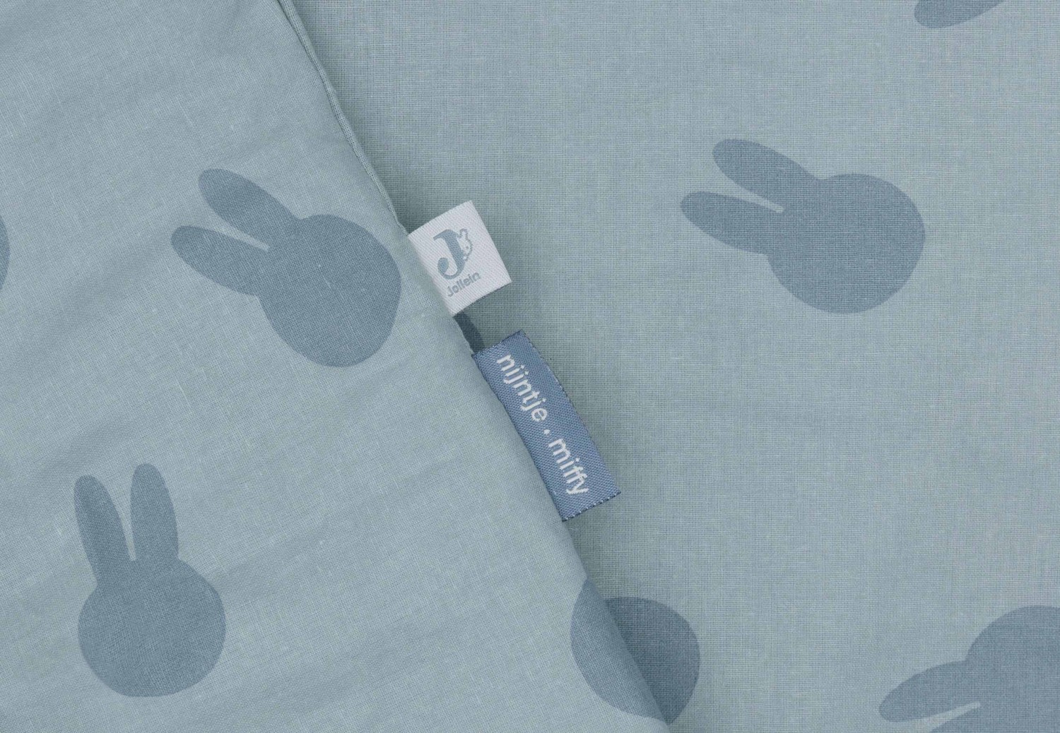 Dekbedovertrek 100x140cm Miffy Shadow - Sea Green - afbeelding 2