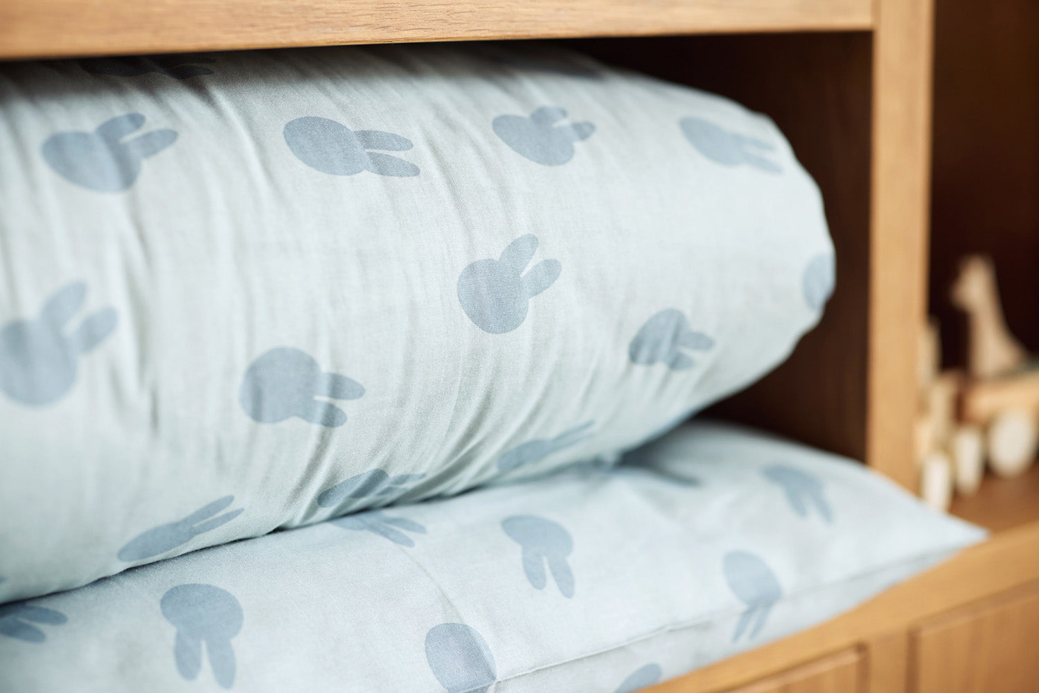 Dekbedovertrek 100x140cm Miffy Shadow - Sea Green - afbeelding 3