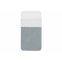 Jollein - Lakentje Wieg 75x100cm Twinkling - Sea Green