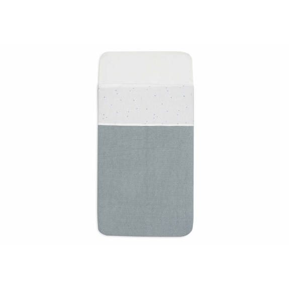 Jollein - Lakentje Wieg 75x100cm Twinkling - Sea Green