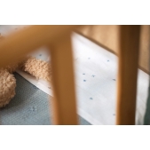 Jollein - Lakentje Wieg 75x100cm Twinkling - Sea Green