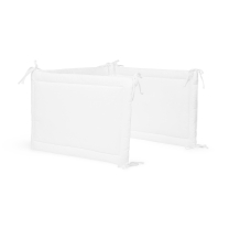 Jollein - Boxbumper 180x30cm - Wit