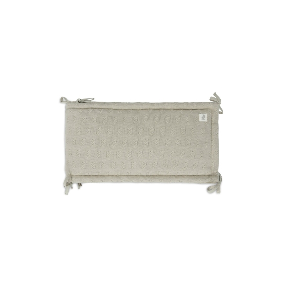 Jollein - Boxbumper 180x30cm Grain Knit - Olijfgroen