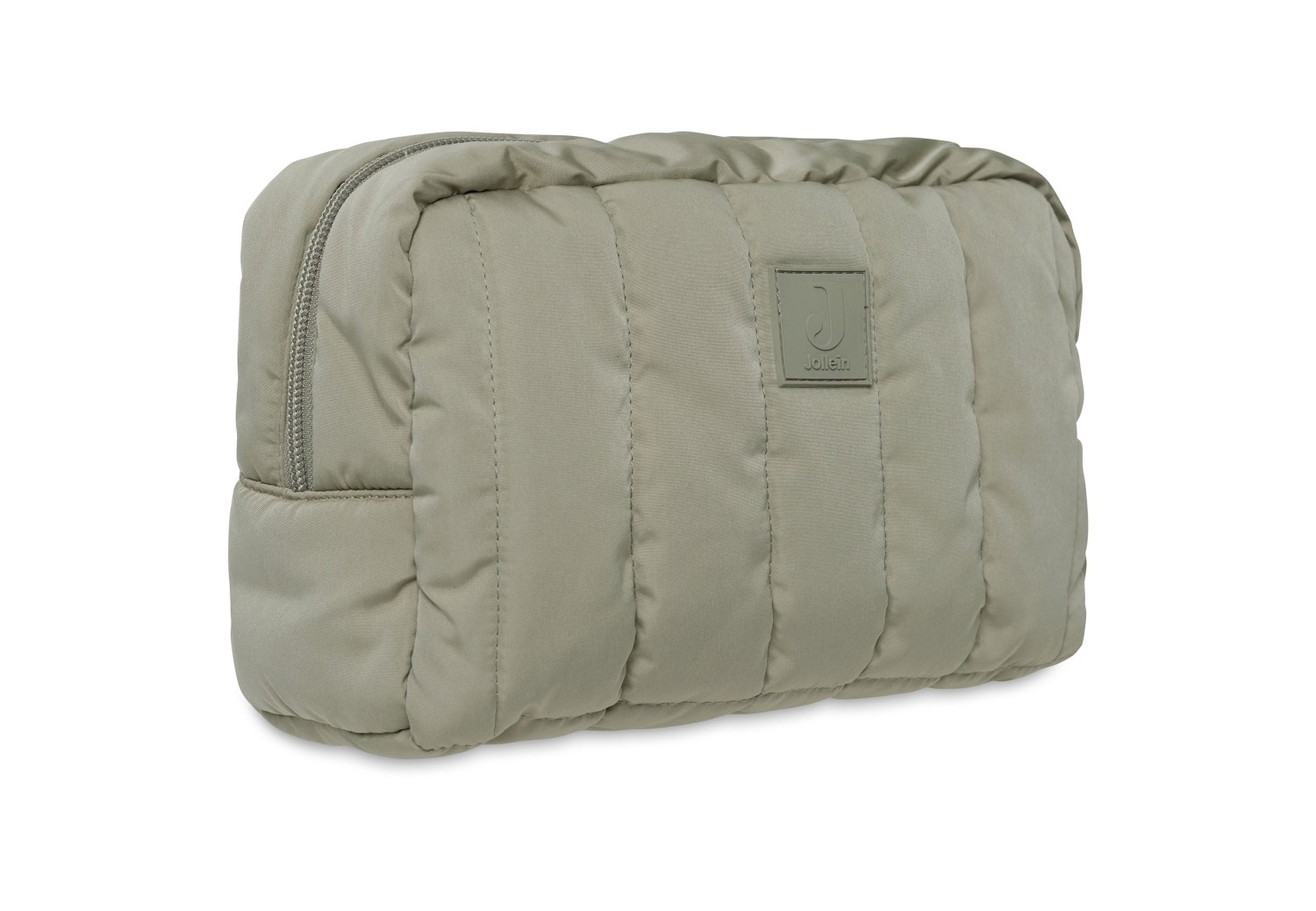 Trendy Puffed Etui - Olijfgroen