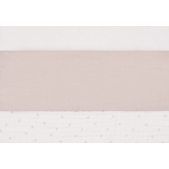 Jollein - Laken Ledikant 120x150cm - Nougat