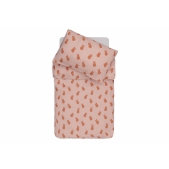 Jollein - Dekbedovertrek Miffy Shadow - Wild Rose