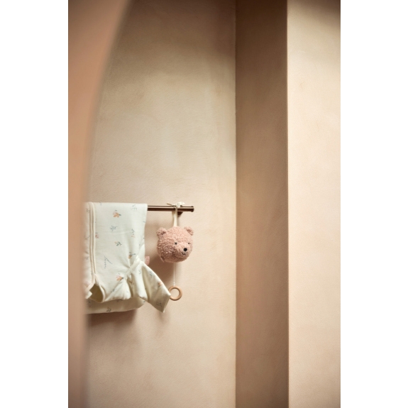 Jollein - Muziekhanger - Teddy Bear - Wild Rose