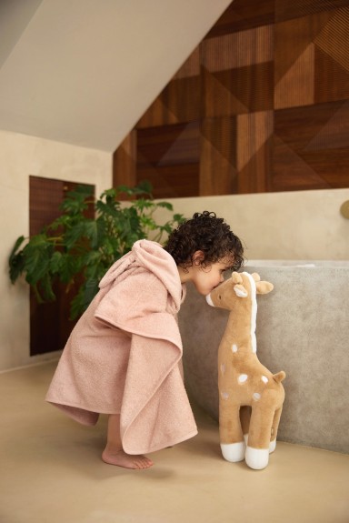 Jollein - Badcape 100x100cm - Wild Rose