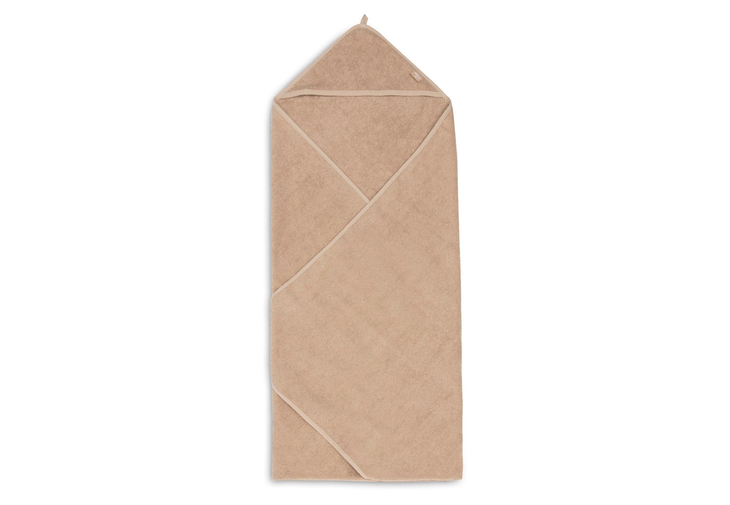 Badcape 100x100cm - Biscuit - afbeelding 3