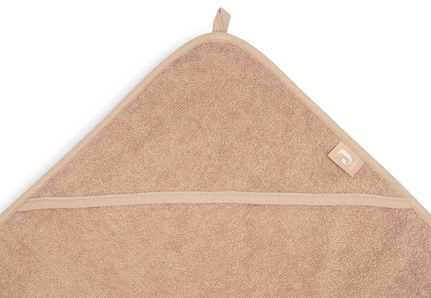 Badcape 100x100cm - Biscuit - afbeelding 4