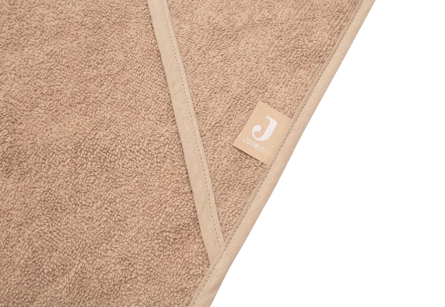 Badcape 100x100cm - Biscuit - afbeelding 5