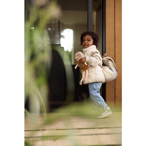 Jollein - Stoer Rugtasje Check - Boucle