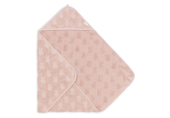 Jollein - Badcape Miffy Jacquard - Wild Rose