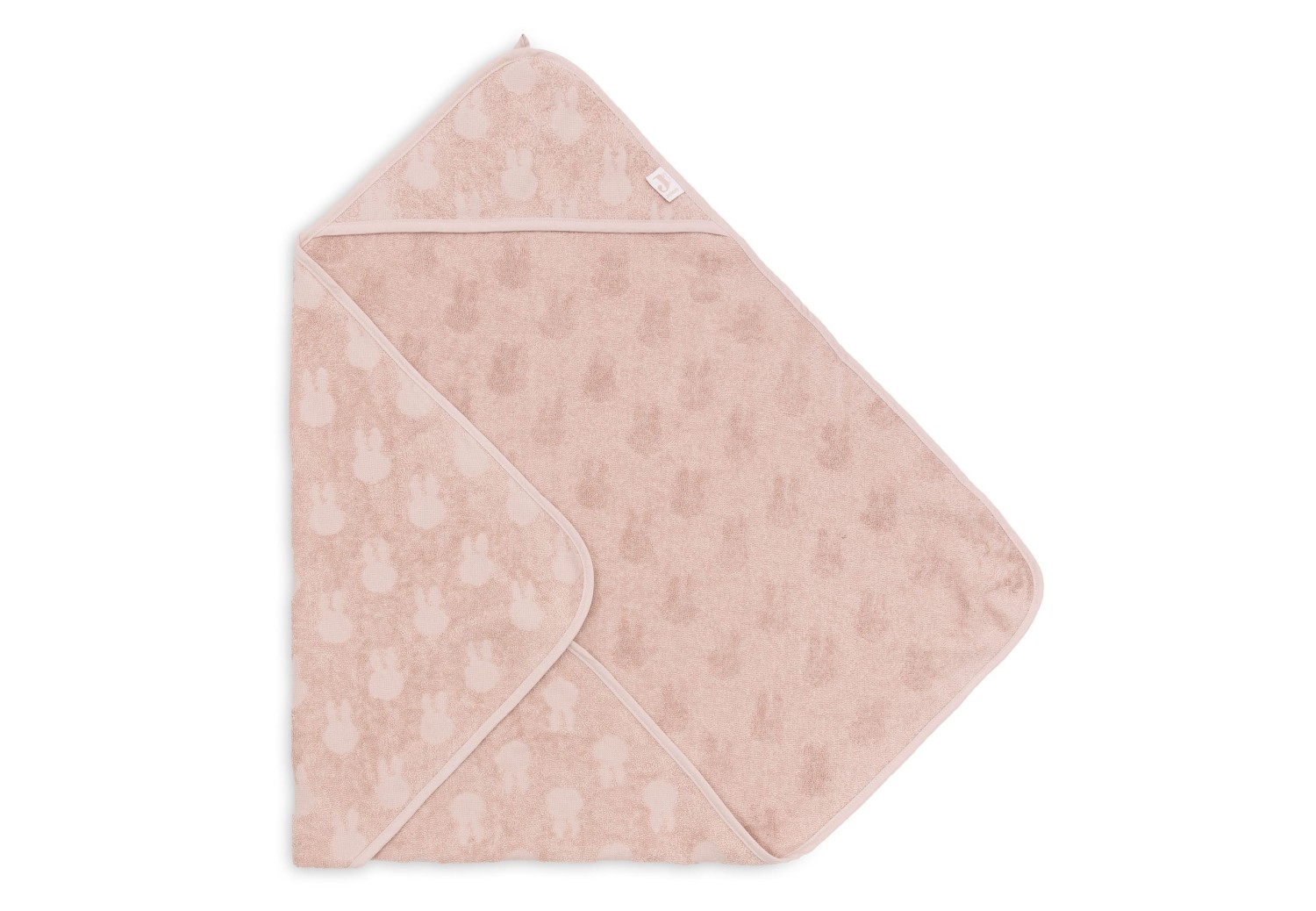 Badcape Miffy Jacquard - Wild Rose - afbeelding 2