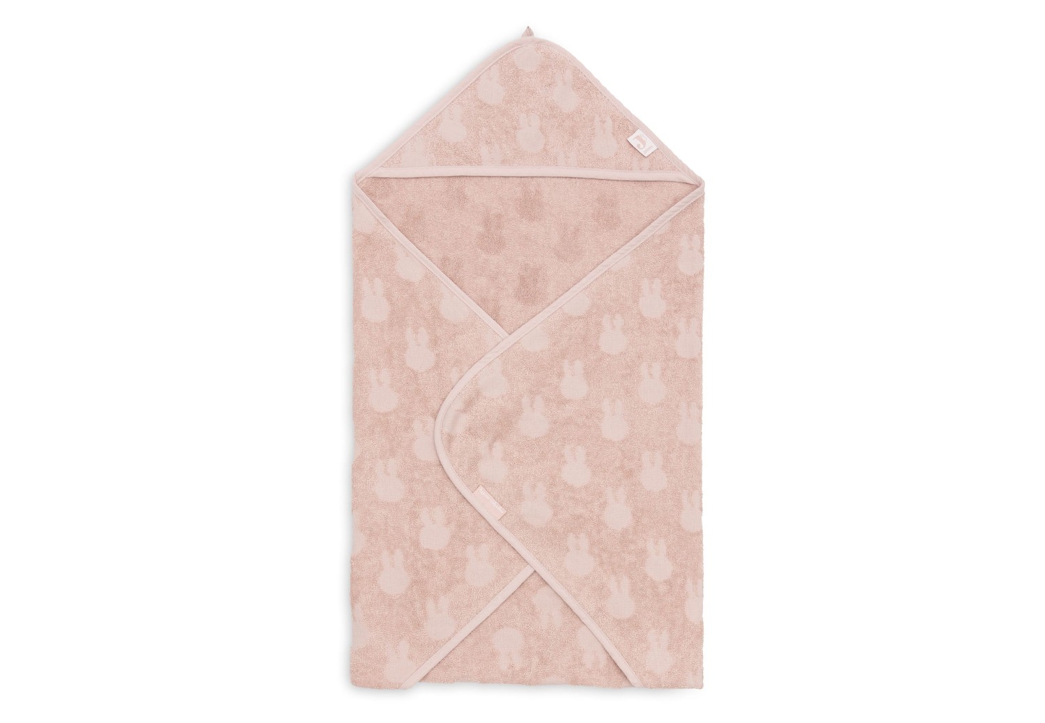 Badcape Miffy Jacquard - Wild Rose - afbeelding 3