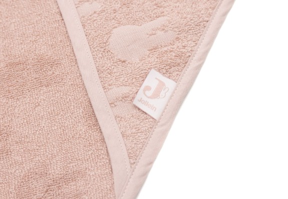 Jollein - Badcape Miffy Jacquard - Wild Rose