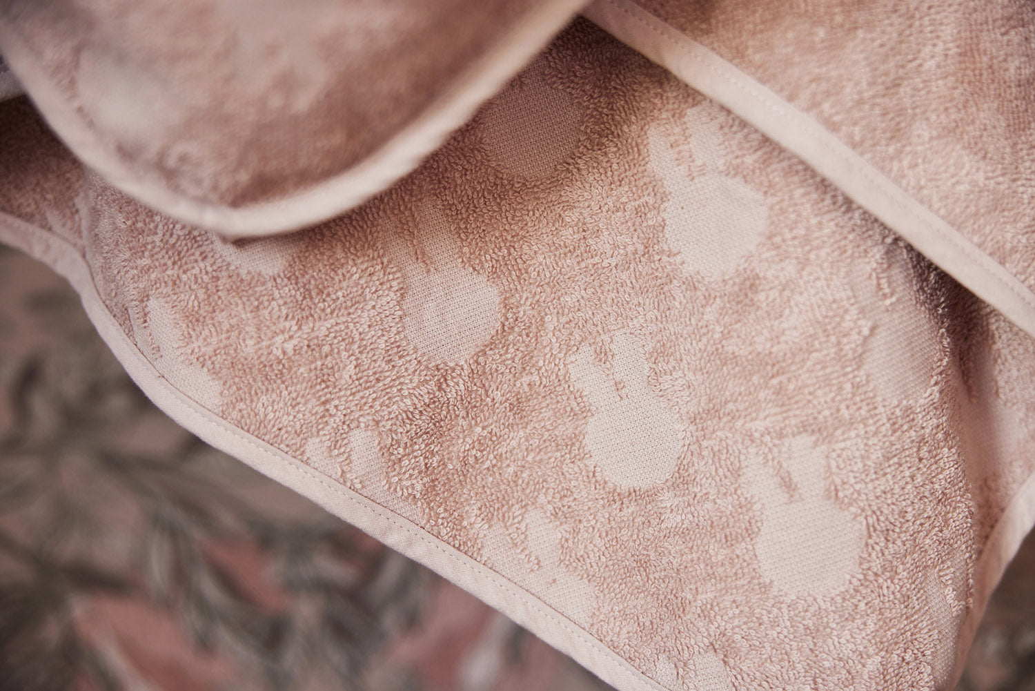 Badcape Miffy Jacquard - Wild Rose - afbeelding 6