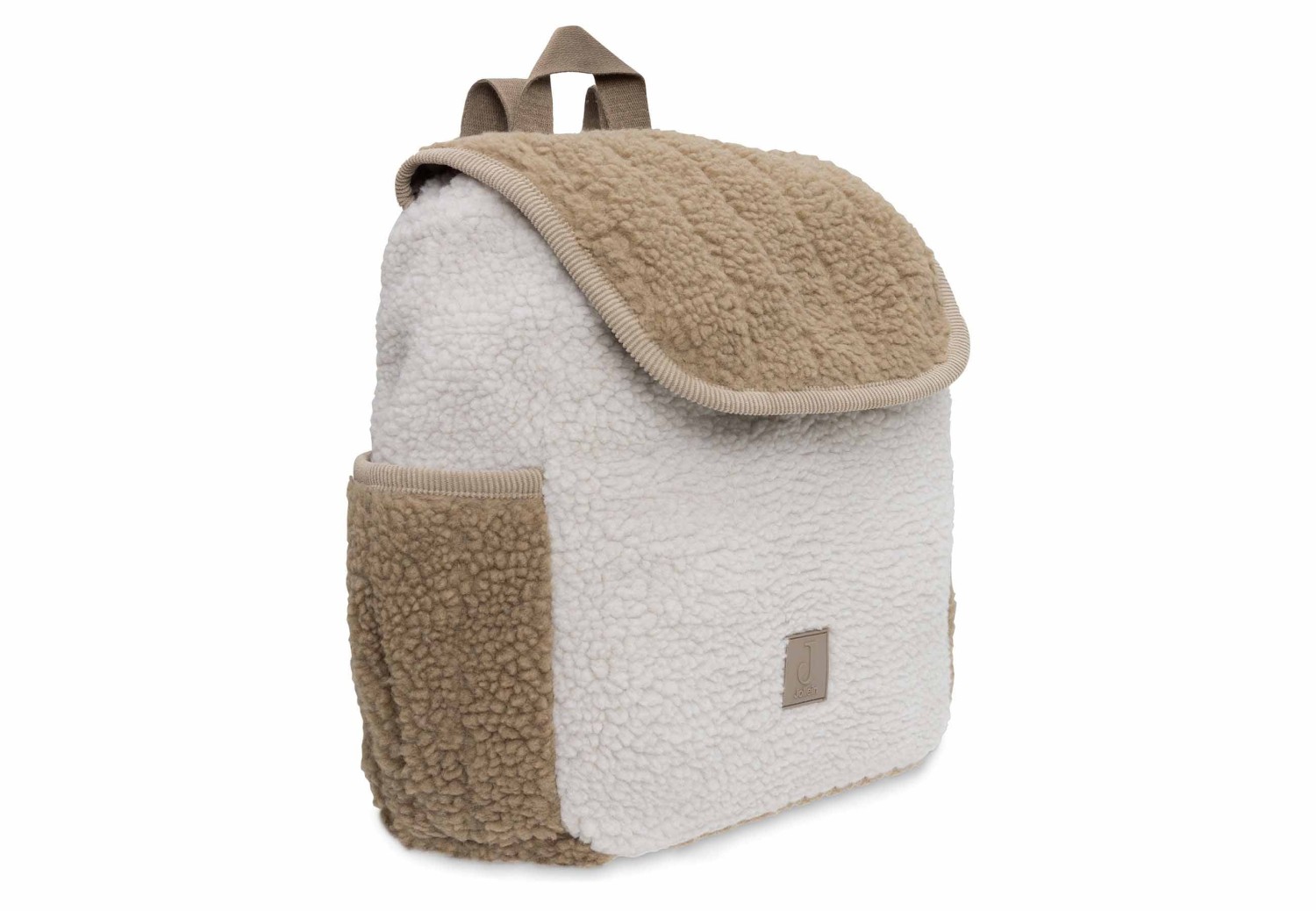 Rugtasje Colourblock - Naturel - afbeelding 2