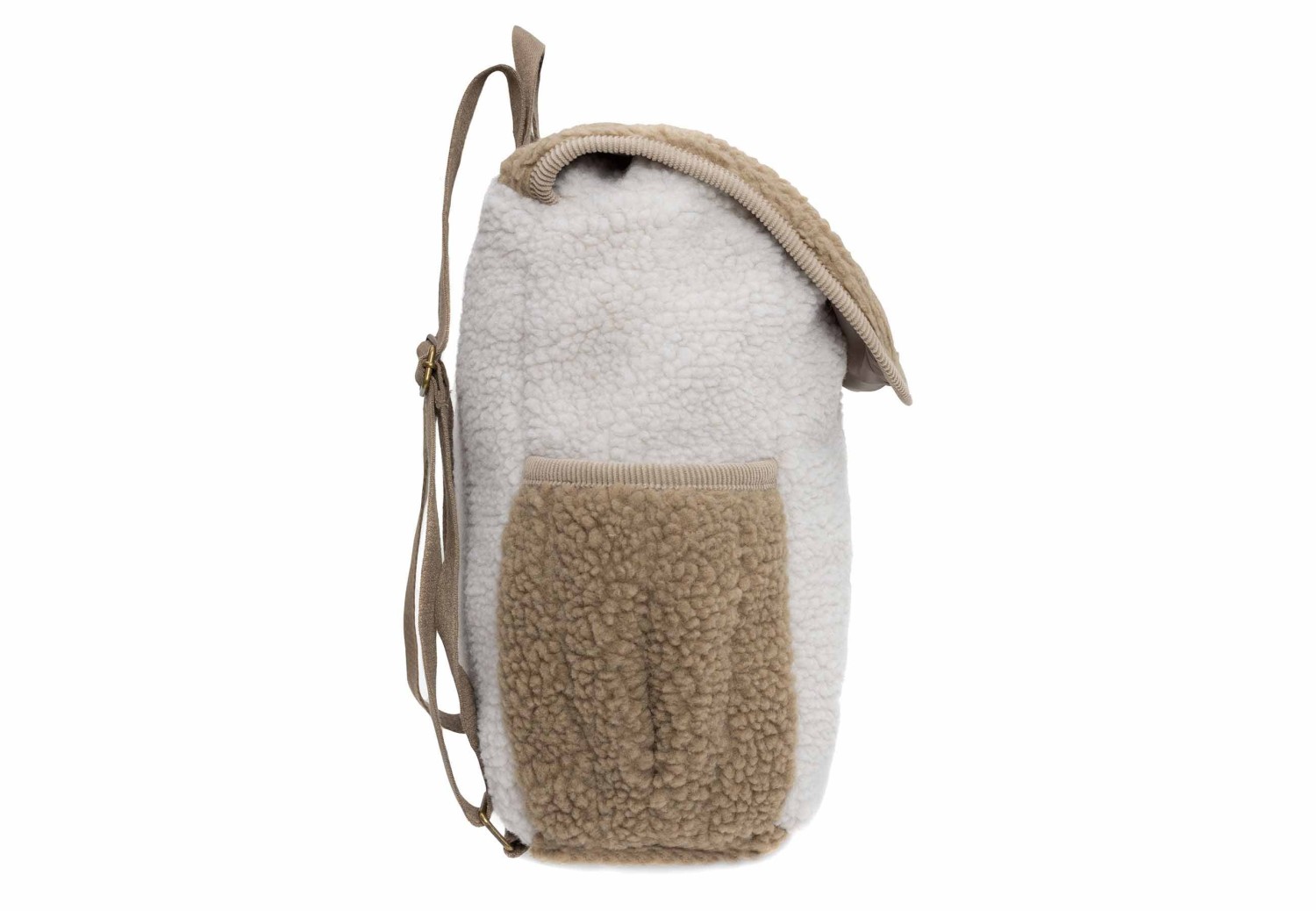 Rugtasje Colourblock - Naturel - afbeelding 3