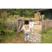 Jollein - Rugtasje Colourblock - Naturel