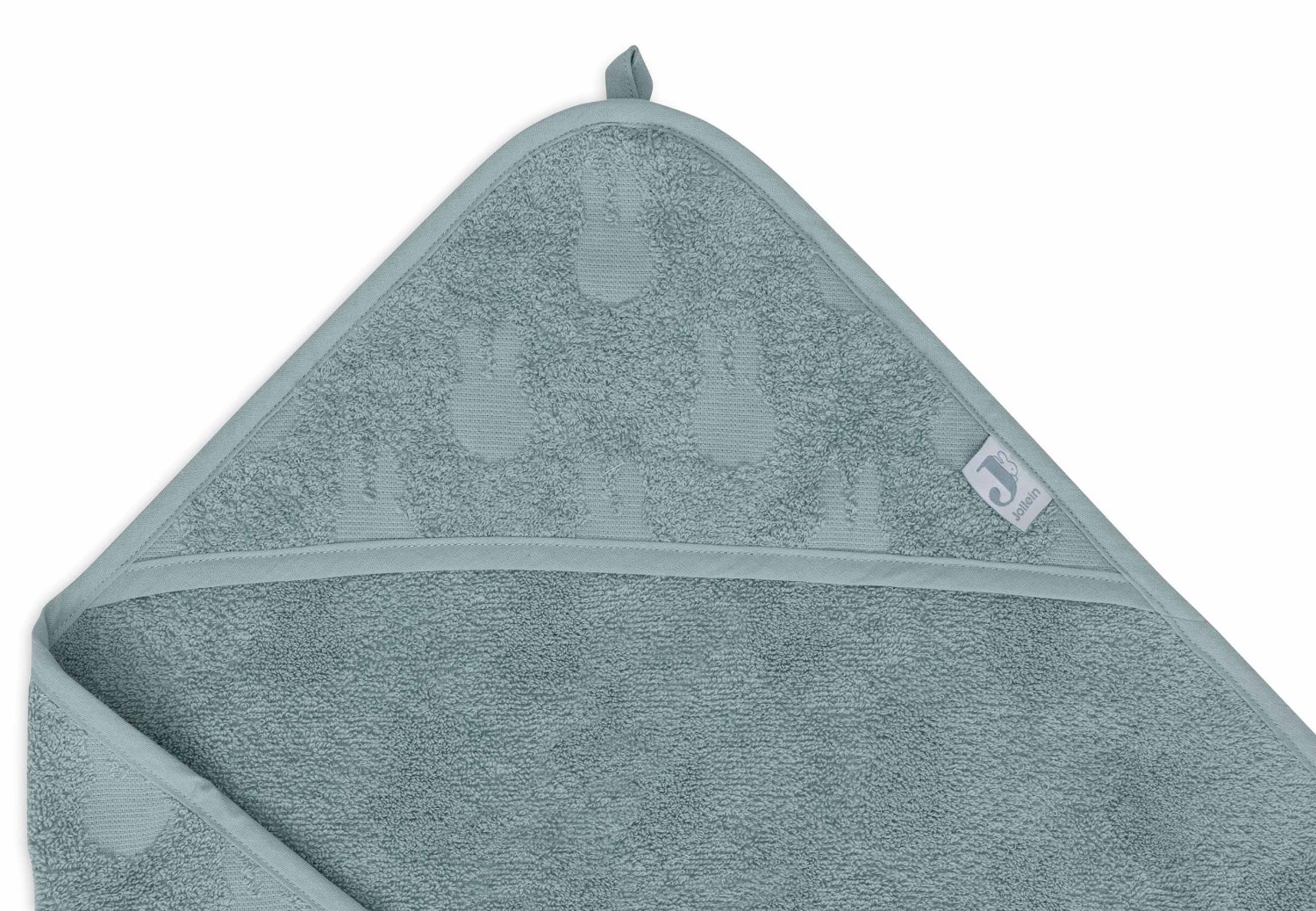 Badcape Miffy Jaquard - Sea Green - afbeelding 3