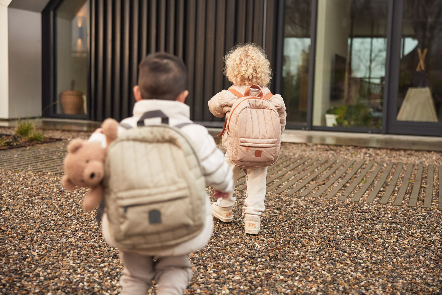 Rugtas Puffed - Olijfgroen - afbeelding 14