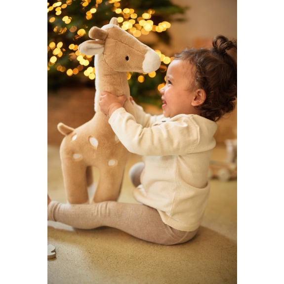 Jollein - Knuffel XL Giraffe - Biscuit