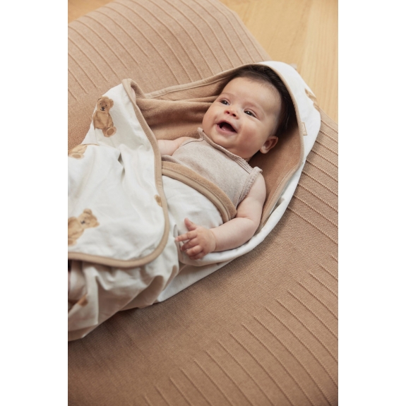 Jollein - Badcape Teddy Beer - 75x75cm