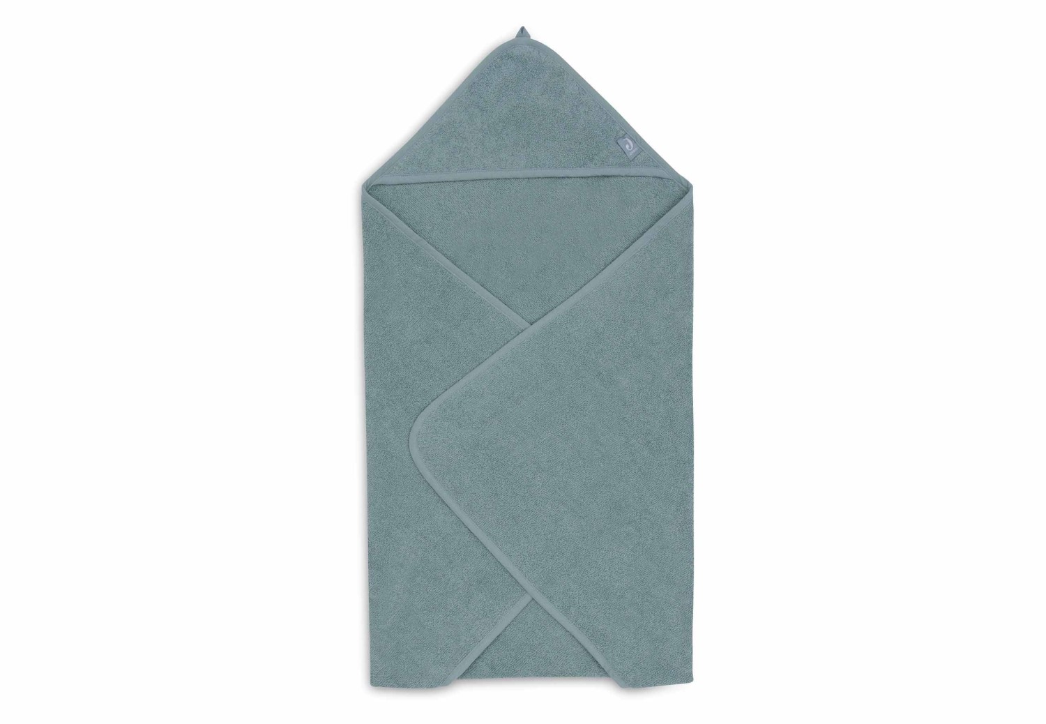 Badcape Badstof 75x75cm - Sea Green - afbeelding 3
