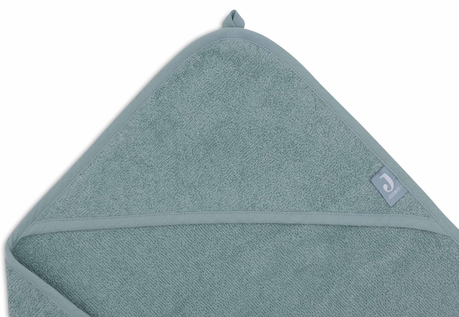Badcape Badstof 75x75cm - Sea Green - afbeelding 4
