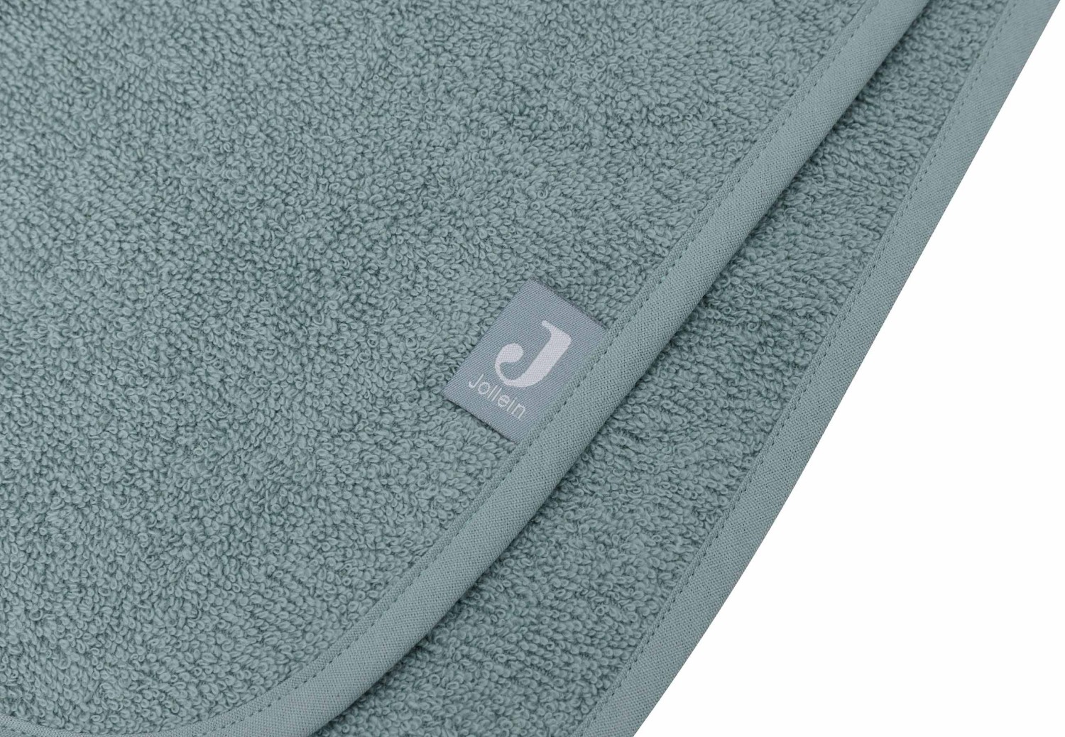 Badcape Badstof 75x75cm - Sea Green - afbeelding 6