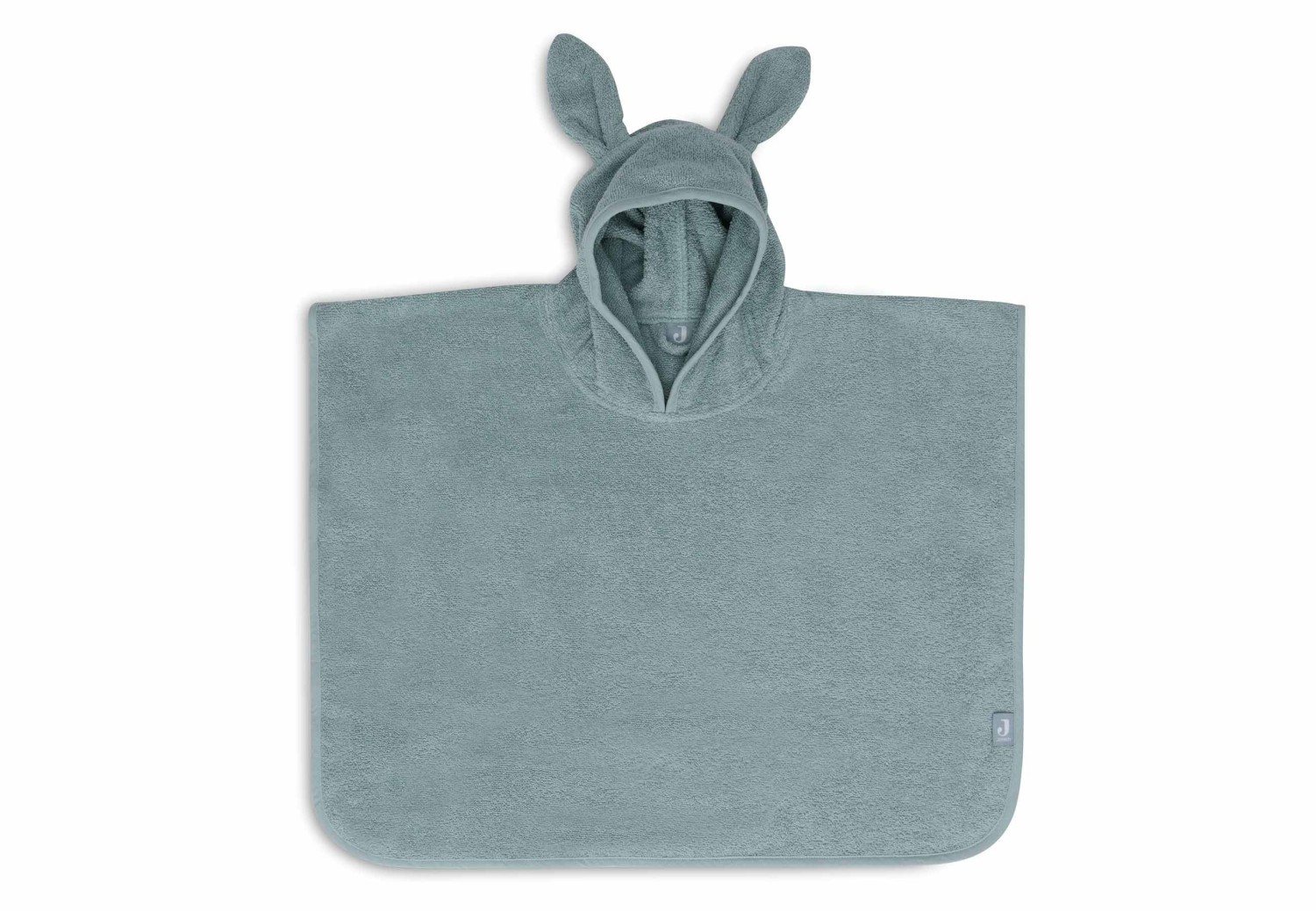 Badcape Badstof 75x75cm - Sea Green - afbeelding 9